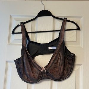 Lane Bryant Full Coverage Unlined Lace Bra Size 42DD